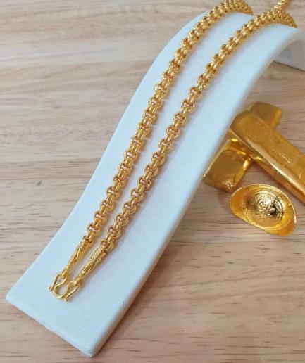 สร้อยคอลายห่วงคี่ หนัก 1 บาท