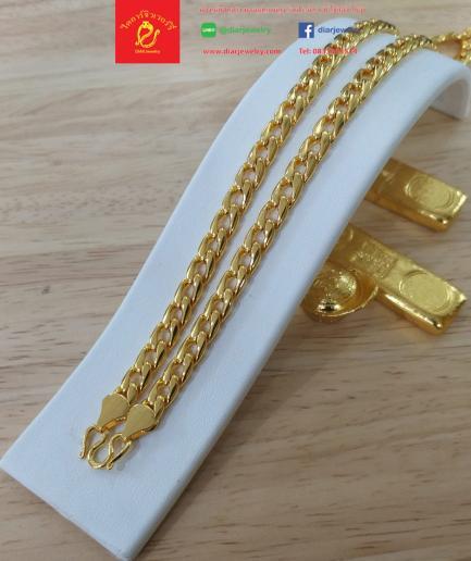 สร้อยคอเลสแบน 2 บาท ทองโคลนนิ่ง ทองชุบทองปลอมทนกว่าทองไมครอน