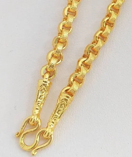 สร้อยคอทองโคลนนิ่งลายทาโร่หนัก 1 บาท