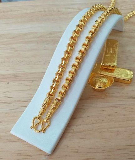 สร้อยคอลายทาโร่ 2 บาท ทองโคลนนิ่ง