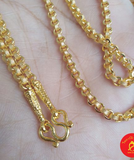 สร้อยคอทองโคลนนิ่งลายทาโร่หนัก 1 บาท