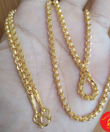 สร้อยคอทองโคลนนิ่งลายทาโร่หนัก 1 บาท