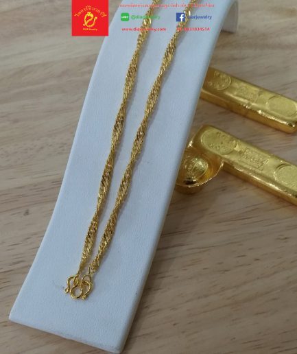 สร้อยคอลายดิสโก้ 1 บาท