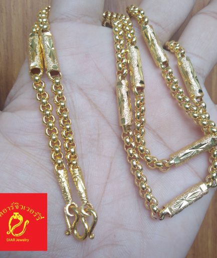 สร้อยทองชุบหนัก 2 บาท ทองโคลนนิ่ง