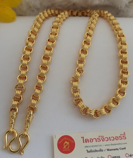 สร้อยทองชุบลายห่วงคี่หนัก 5 บาท