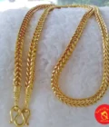 สร้อยทองโคลนนิ่ง 10 บาท ลายสี่เสา ยาว 24 นิ้ว