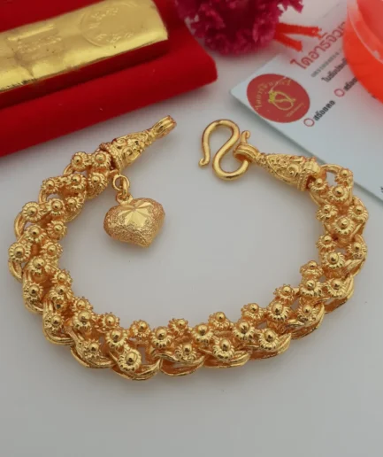 สร้อยข้อมือทองปลอมหนัก 3 บาท