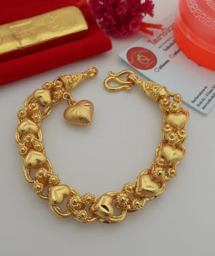 สร้อยข้อมือทองปลอมหนัก 3 บาท