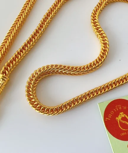 สร้อยคอทองชุบลายเบนซ์ หนัก 1 บาท