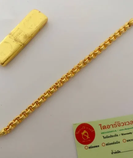 สร้อยข้อมือทองโคลนนิ่ง 2 บาท ลายทาโร่