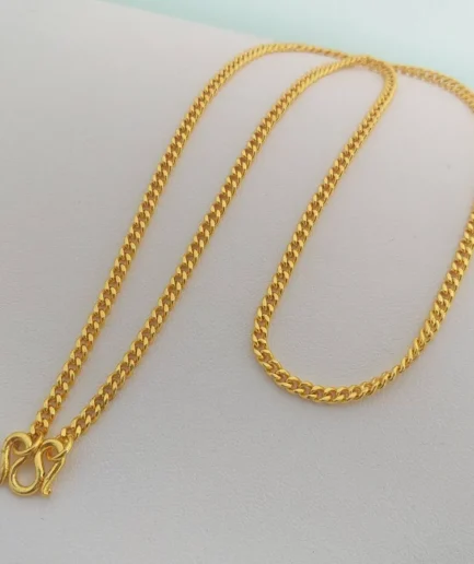 สร้อยคอทองโคลนนิ่ง 2 สลึง ลายเลสนิ่ม