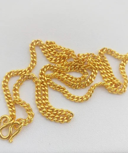 สร้อยคอทองโคลนนิ่ง 2 สลึง ลายเลสนิ่ม