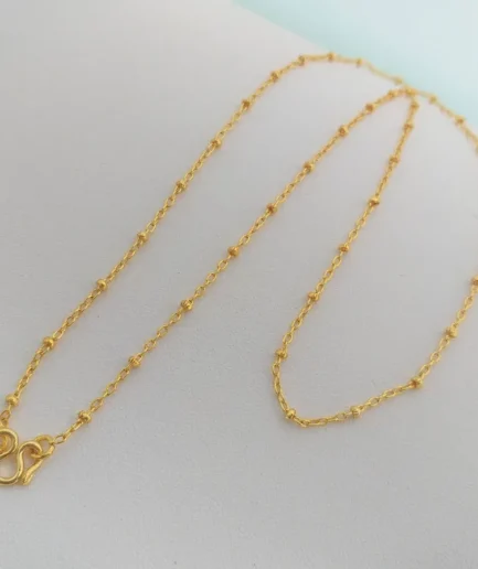 สร้อยคอทองโคลนนิ่ง 2 สลึง ลายโซ่โอ่งเล็ก