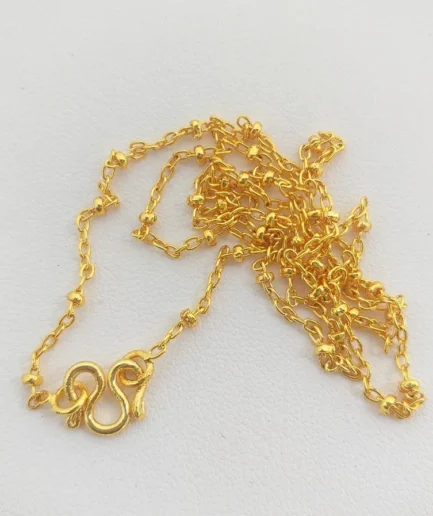 สร้อยคอทองโคลนนิ่ง 2 สลึง ลายโซ่โอ่งเล็ก