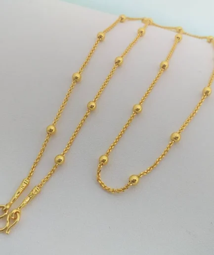 สร้อยคอทองโคลนนิ่ง 2 สลึง ลายโซ่คชกิตโอ่ง