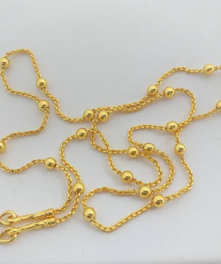 สร้อยคอทองโคลนนิ่ง 2 สลึง ลายโซ่คชกิตโอ่ง