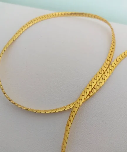 สร้อยคอทองโคลนนิ่ง 2 สลึง ลายเลสแบน