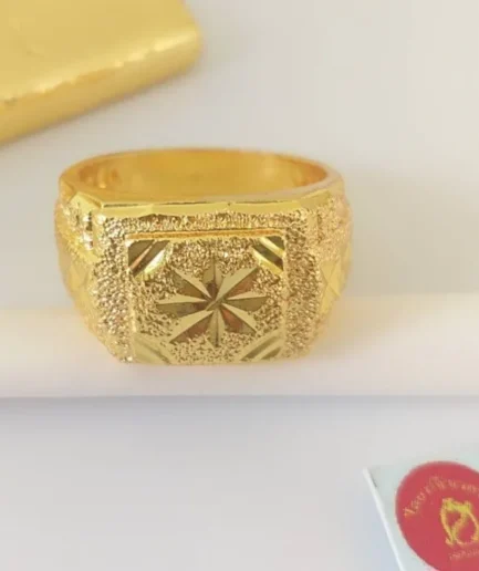 แหวนทองโคลนนิ่ง ลายโต๊ะกัง