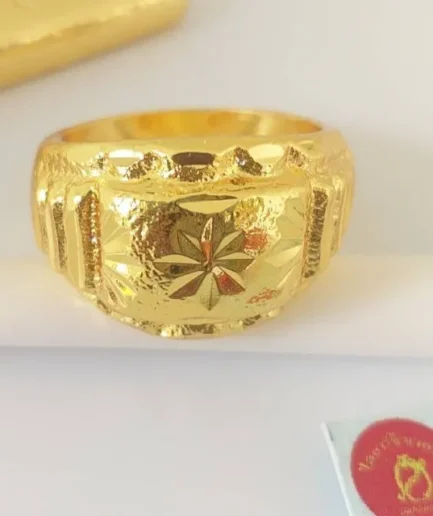 แหวนทองโคลนนิ่ง ลายโต๊ะกัง