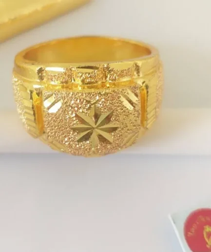 แหวนทองโคลนนิ่ง ลายโต๊ะกัง